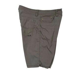Prana Brion Shorts Mens 34x11 (Fits 33W) Nylon Stretch Hiking Camping Outdoor